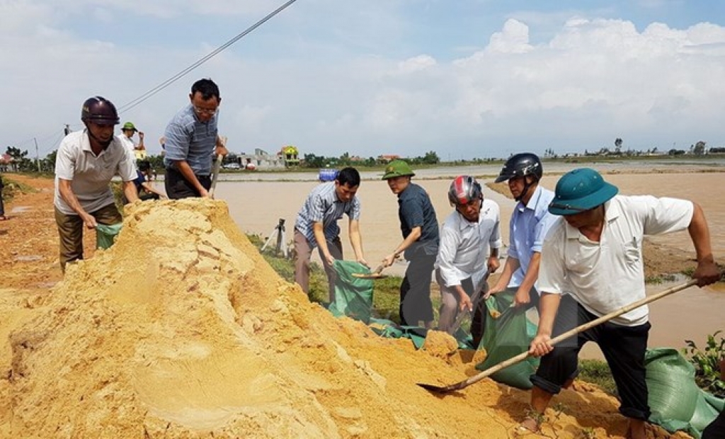 quang binh mua lu keo dai lam vo de tai huyen bo trach