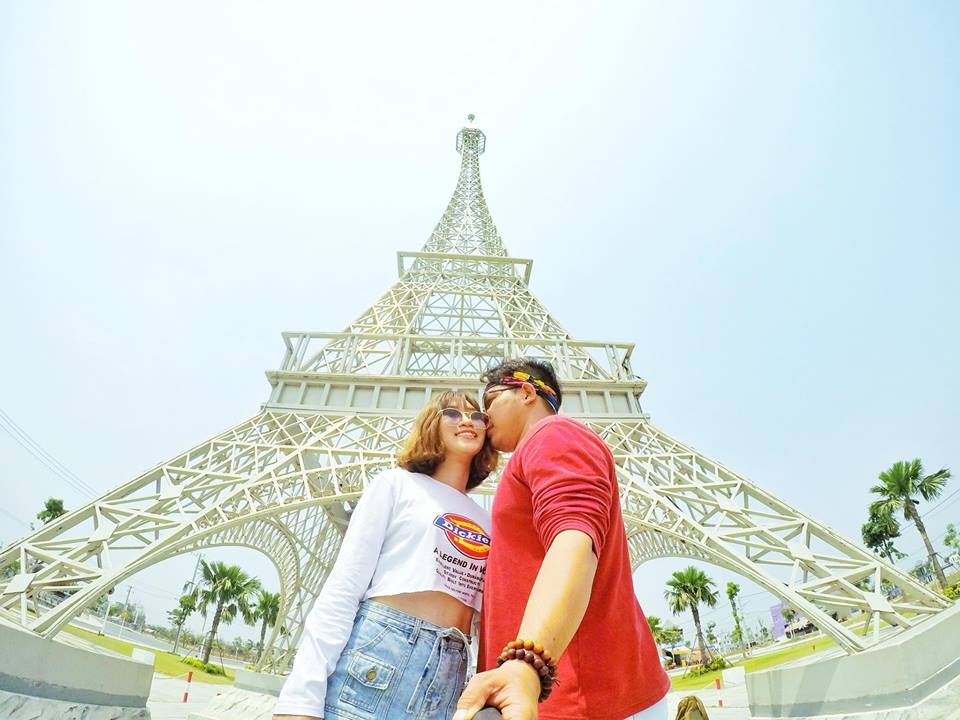 Đưa ngay 'gấu' đến Long An checkin loạt kỳ quan thế giới dua ngay gau den long an checkin loat ky quan the gioi