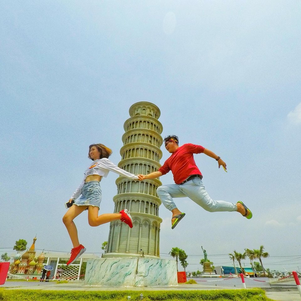 Đưa ngay 'gấu' đến Long An checkin loạt kỳ quan thế giới dua ngay gau den long an checkin loat ky quan the gioi