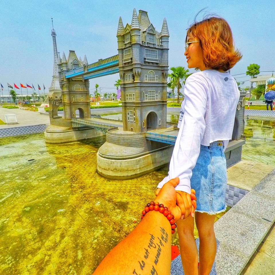 dua ngay gau den long an checkin loat ky quan the gioi