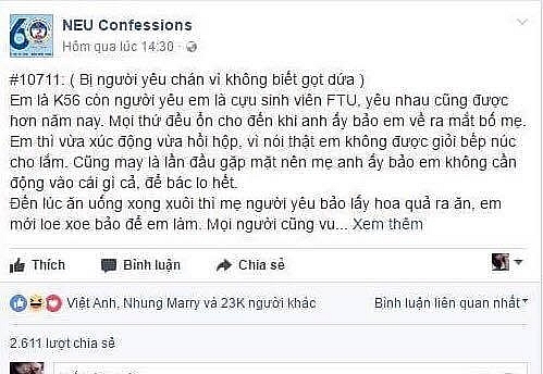 nu sinh vien bi nguoi yeu chan vikhong biet got dua