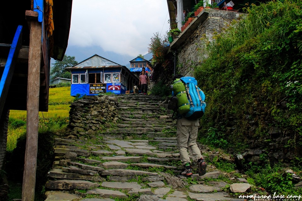 trai nghiem trekking nepal cua tuan cuong chan