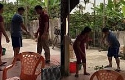 Chàng thanh niên gây 'sốt' mạng xã hội với clip học vẩy rau