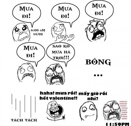 den hen lai len cu dan mang ru nhau lap dan cau mua truoc ngay valentine