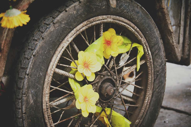 can canh chiec xe cho rac doc nhat vo nhi giua sai gon