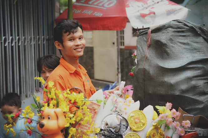 can canh chiec xe cho rac doc nhat vo nhi giua sai gon