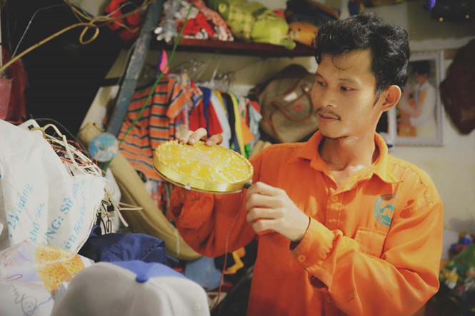 can canh chiec xe cho rac doc nhat vo nhi giua sai gon