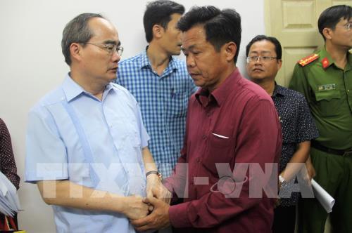 tpho chi minh mien phi dieu tri cho nan nhan trong vu chay tai chung cu quan 8