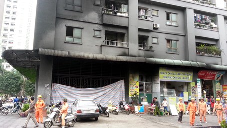 ha noi 17 chung cu rot chuan phong chay chua chay hien hanh