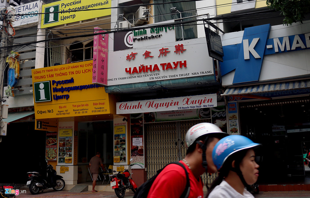 den nha trang ma ngo nhu dang o pho tau nuoc nga