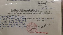 Giả chữ ký của Chủ tịch phường, cán bộ tư pháp bị đề xuất buộc thôi việc