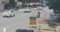 nu tai xe chay xe may nguoc chieu tren cao toc ha noi hai phong