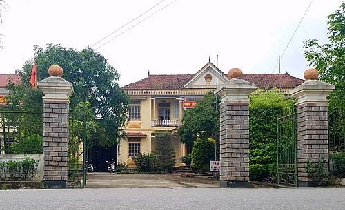 nong trong ngay truong cong an xa di xuat khau lao dong va chuyen mon moi cho tien