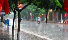 Thời tiết ngày Giỗ Tổ, nghỉ lễ 30/4: Cả nước mưa dông?