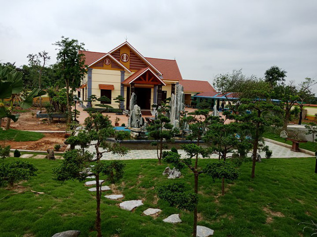 can bo cong an huyen ngang nhien xay biet phu khong phep