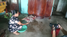 Ngôi nhà liên tục phát hỏa ở Long An?