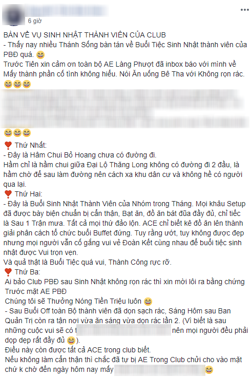 nhom phuot thu vao ham chui de lien hoan bi dan mang nem da du doi nguoi trong cuoc len tieng