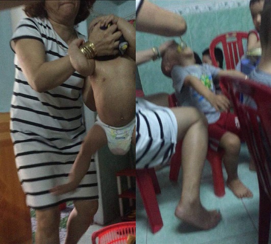 vu bao mau bao hanh tre da man o da nang van chua xac minh duoc nguoi dang clip
