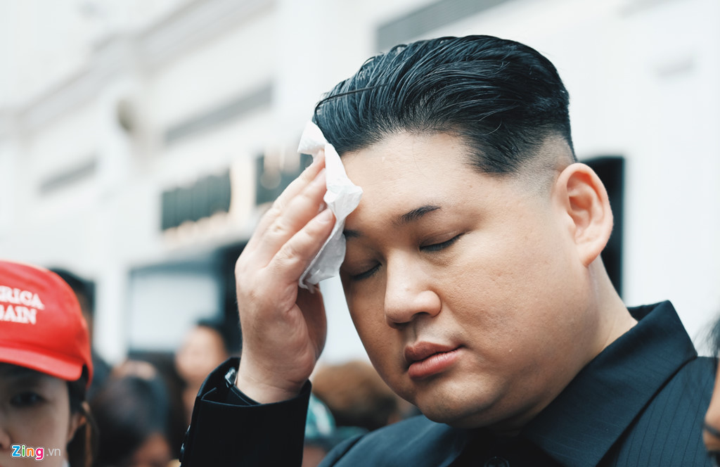 bo doi kim trump gia thu hut su chu y tai singapore
