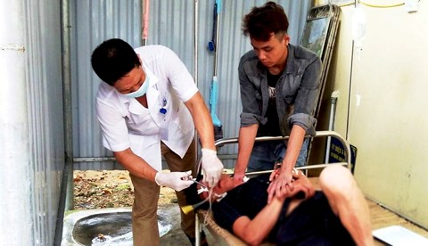 nghe an vo bo nha di chong am uc vao rung an la ngon tu tu