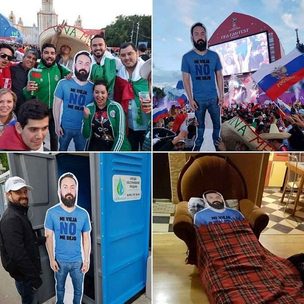 bi vo cam di xem world cup nam thanh nien nho ban dung anh mang den san van dong