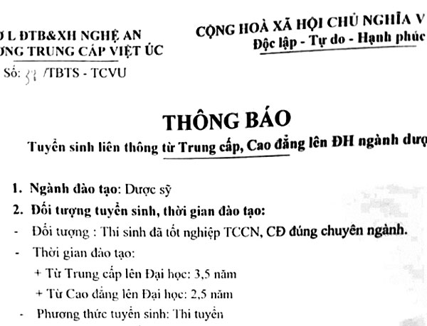 Hoảng hồn đào tạo cử nhân y dược: Cứ nộp tiền thi là đỗ! hoang hon dao tao cu nhan y duoc cu nop tien thi la do