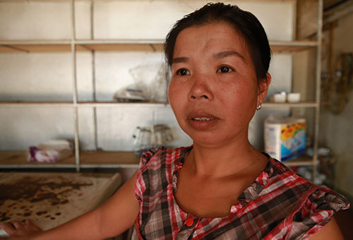ca thi tran bi nhan chim chi sau mot gio lu do ve nghe an