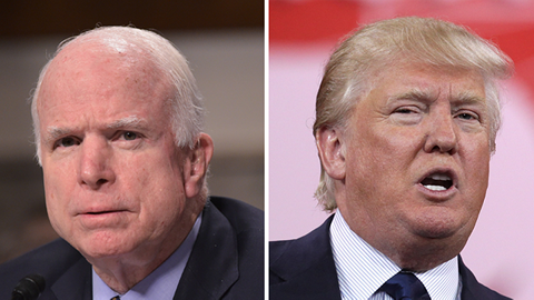 vi sao ong trump lai vang bong trong dam tang thuong nghi si john mccain