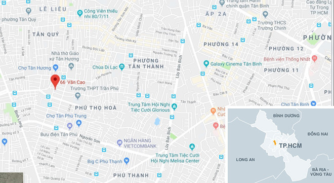van go tu cong trinh xay dung roi thung mai ton nha dan o sai gon