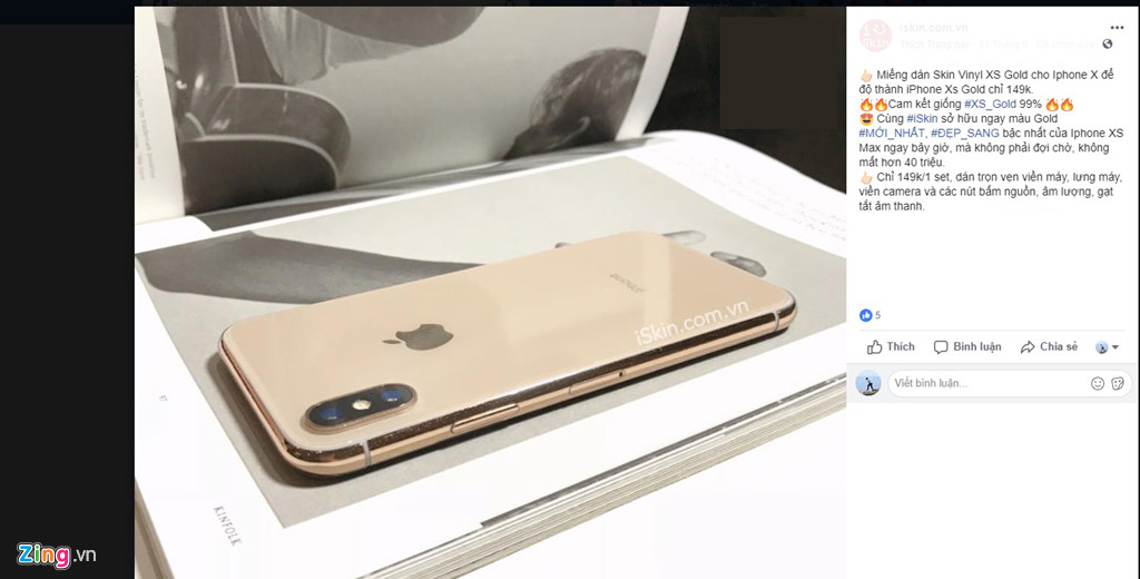 bien iphone x thanh xs gia 200 nghin o vn