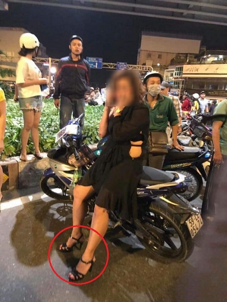 vi sao giay cao got khien nu tai xe bmw gay tai nan tai nga tu hang xanh