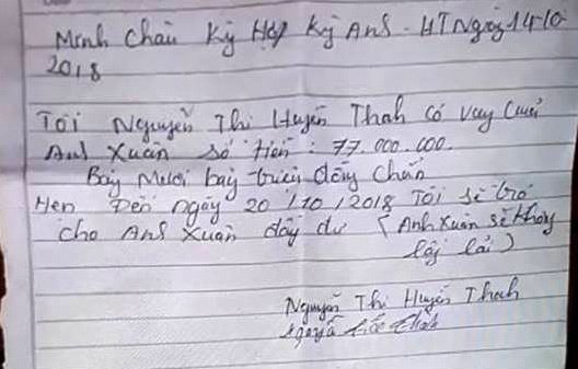 vu gia dinh 4 nguoi treo co o ha tinh chu no phu nhan chay an