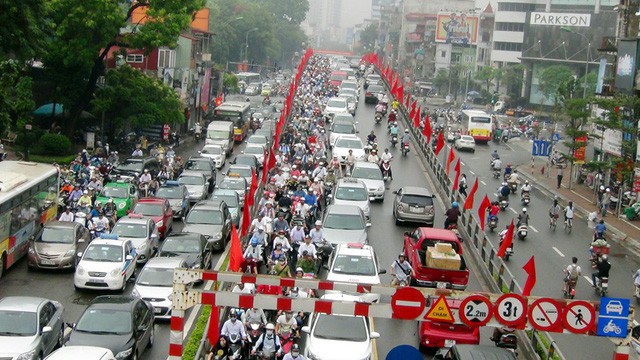 ha noi se lap de an thu phi phuong tien vao noi do