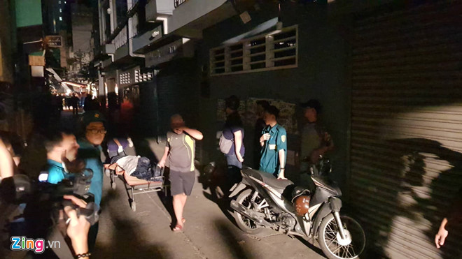 Sập nhà giữa đêm ở trung tâm Sài Gòn, một người thiệt mạng sap nha giua dem o trung tam sai gon mot nguoi thiet mang