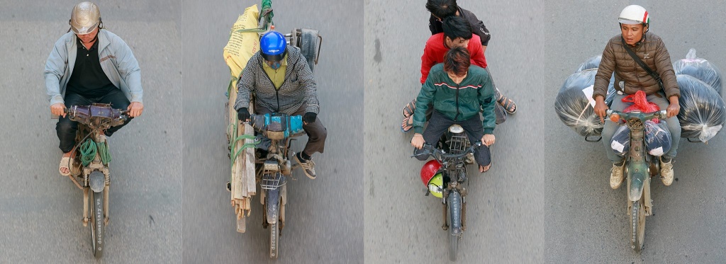 'Những bộ tứ siêu đẳng' trên đường phố Hà Nội: Nghệ thuật từ điều quen thuộc nhất nhung bo tu sieu dang tren duong pho ha noi nghe thuat tu dieu quen thuoc nhat
