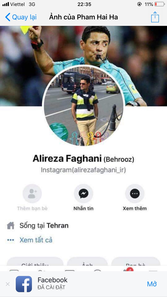 trong tai bat tran chung ket aff cup 2018 bi gia mao facebook