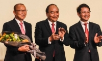 hlv park hang seo goi minh vuong tro lai chuan bi cho asian cup 2019