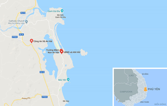 thiet bi lan co chu trung quoc mac luoi cua ngu dan phu yen