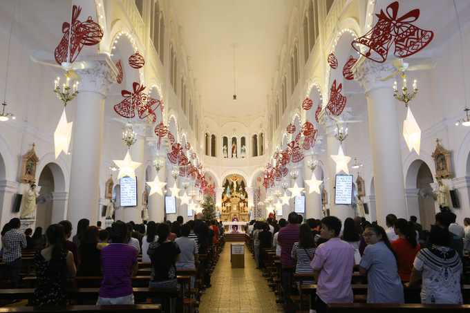 nha tho gan 150 tuoi o sai gon truoc ngay giang sinh