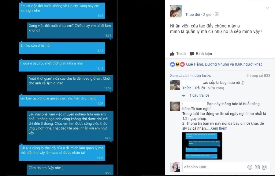 dan mang phat sot voi anh nhan vien ba dao nhat nam