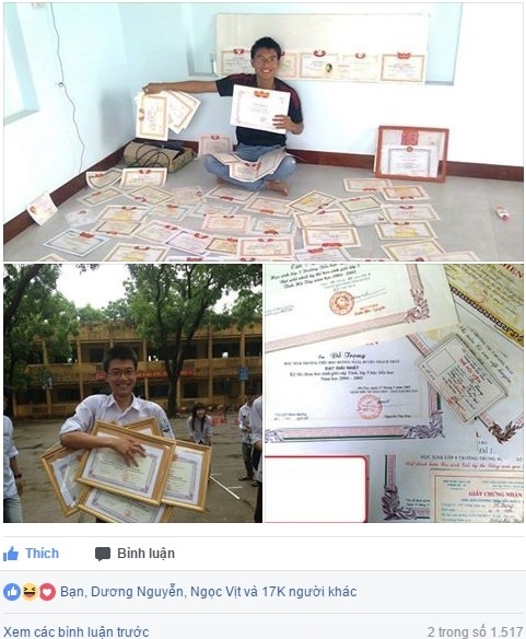 chang trai 9x bi dang mang lung suc bo suu tap giay khen khung