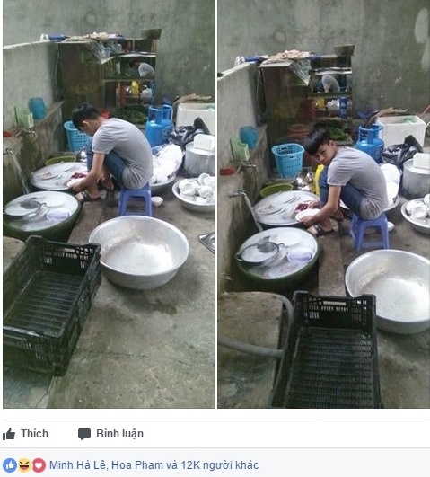 mot minh rua 6 mam bat cau be nay khien dan mang phat sot