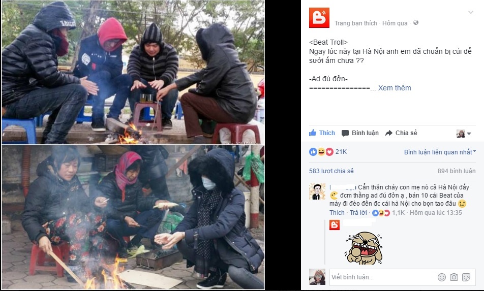 nong den ha mom dan mang van thi nhau nho gio mua dong bac