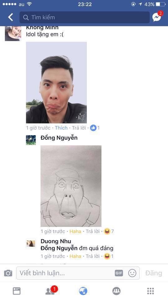 chang 9x bong noi tieng sau mot dem nho ve tranh choc tuc nguoi khac