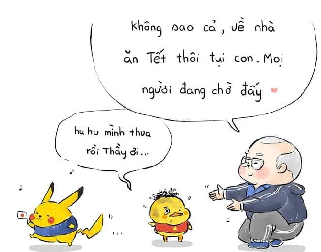 Ảnh chế thầy Park và tuyển Việt Nam cầm đào, bánh chưng về quê ăn Tết anh che thay park va tuyen viet nam cam dao banh chung ve que an tet