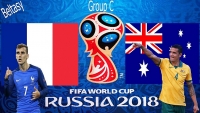 cham diem world cup 2018 tran phap 2 1 australia goi ten antoine griezmann