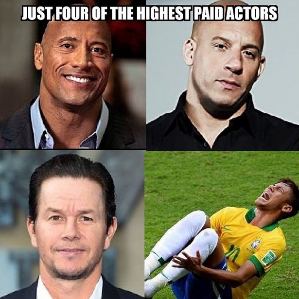 anh che neymar vui mung khi khong ra san bay cung messi ronaldo