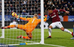 KẾT QUẢ bóng đá Leicester vs West Ham: Vòng 10 Ngoại hạng Anh