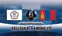 link xem truc tiep dai loan vs mong co vong loai cup dong a 2018
