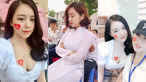 hot girl ngu gat va nhung bong hong nong bong vi thieu vai